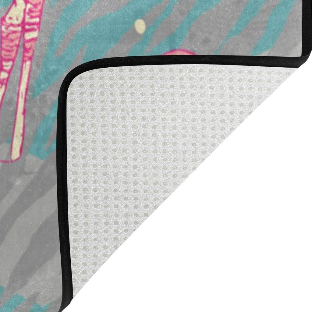 Lightweight Carpet Mats Area Rug 6'8" x 4'10" D873542
