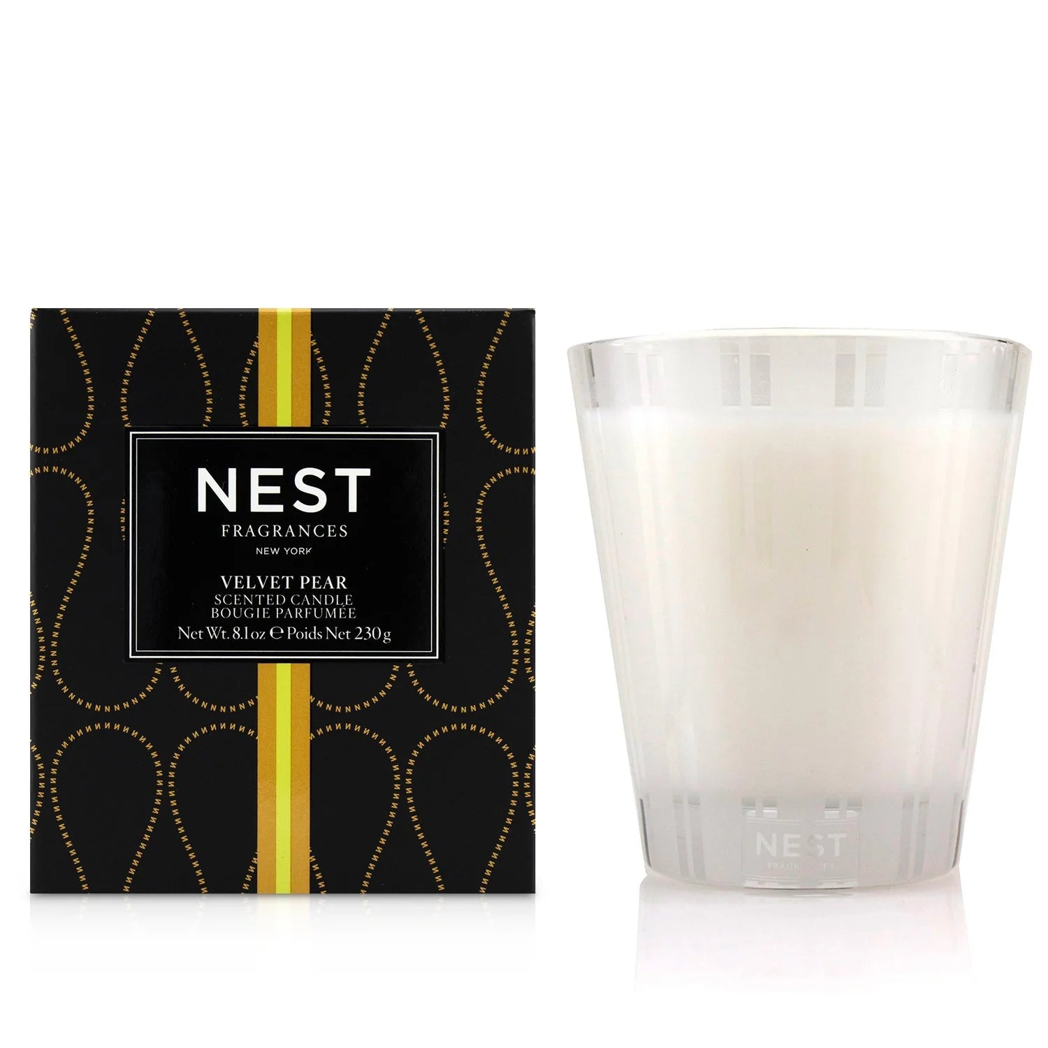 Velvet Pear Scented Candle 230g G53344