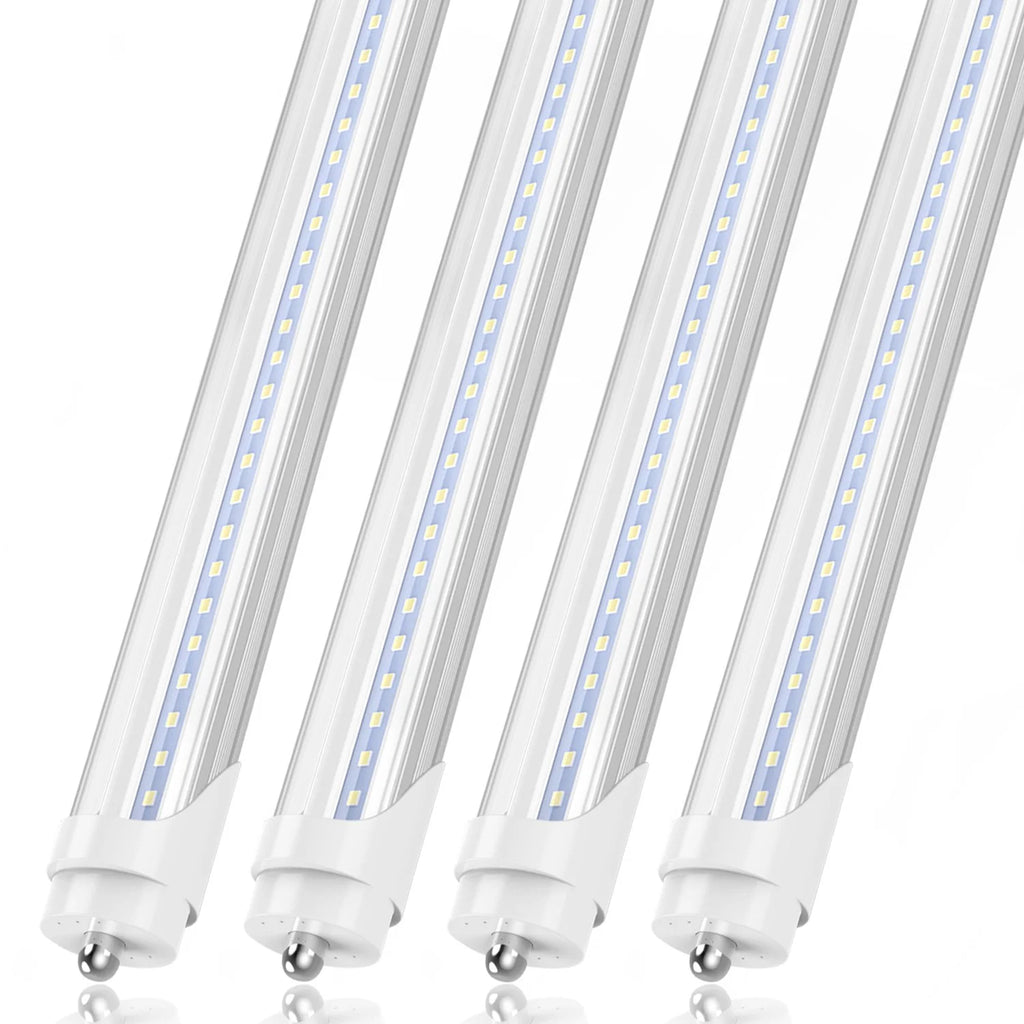 T8 LED Tube Light 8ft Fa8, 45W 5000K, 8-Pack M65177