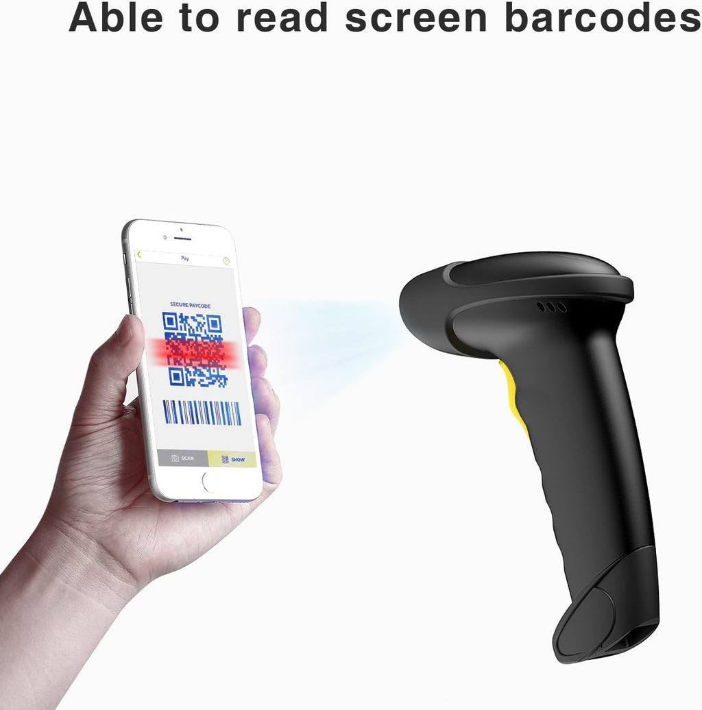 Wireless Bluetooth 2D Barcode Scanner Z97209