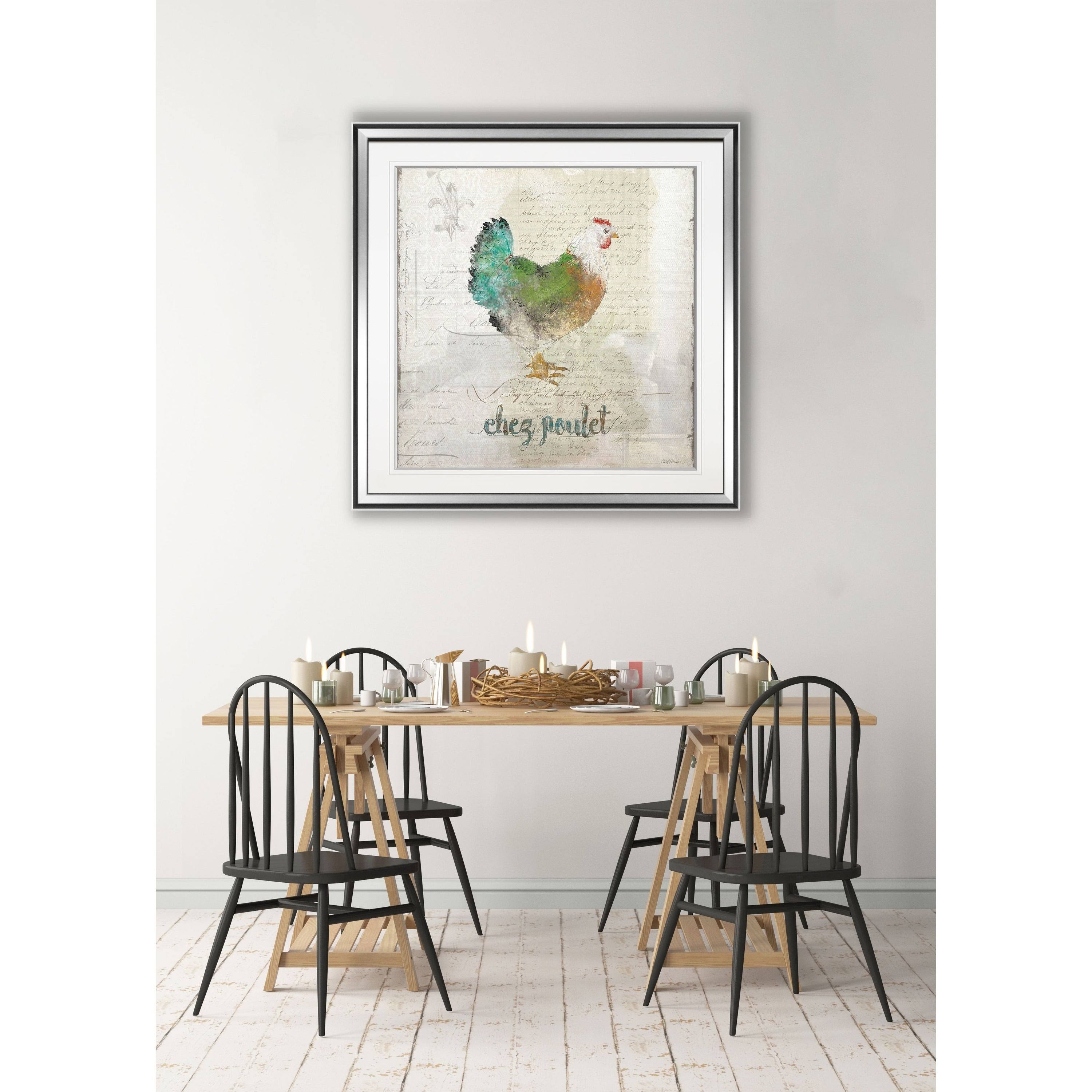 Framed Giclee Print 32 x 32 M17478