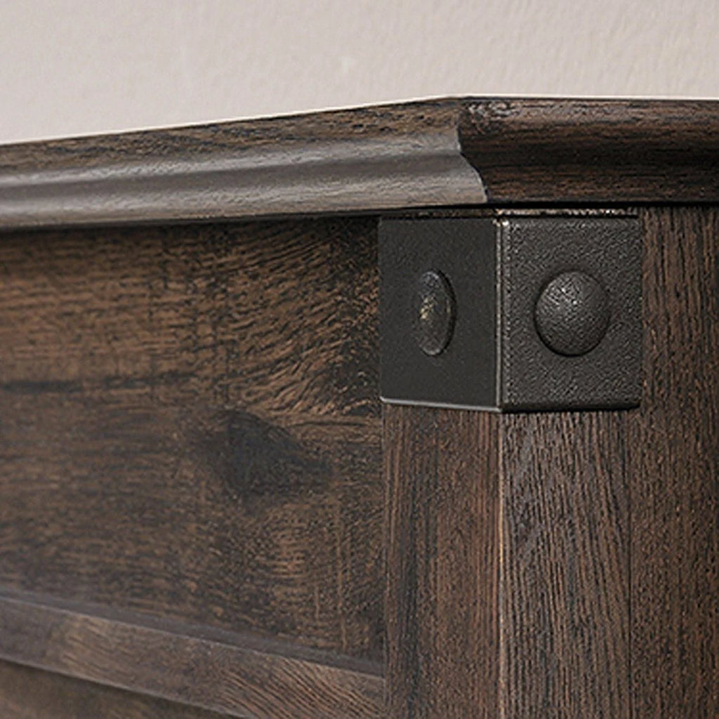 Full/Queen Headboard Coffee Oak D696406