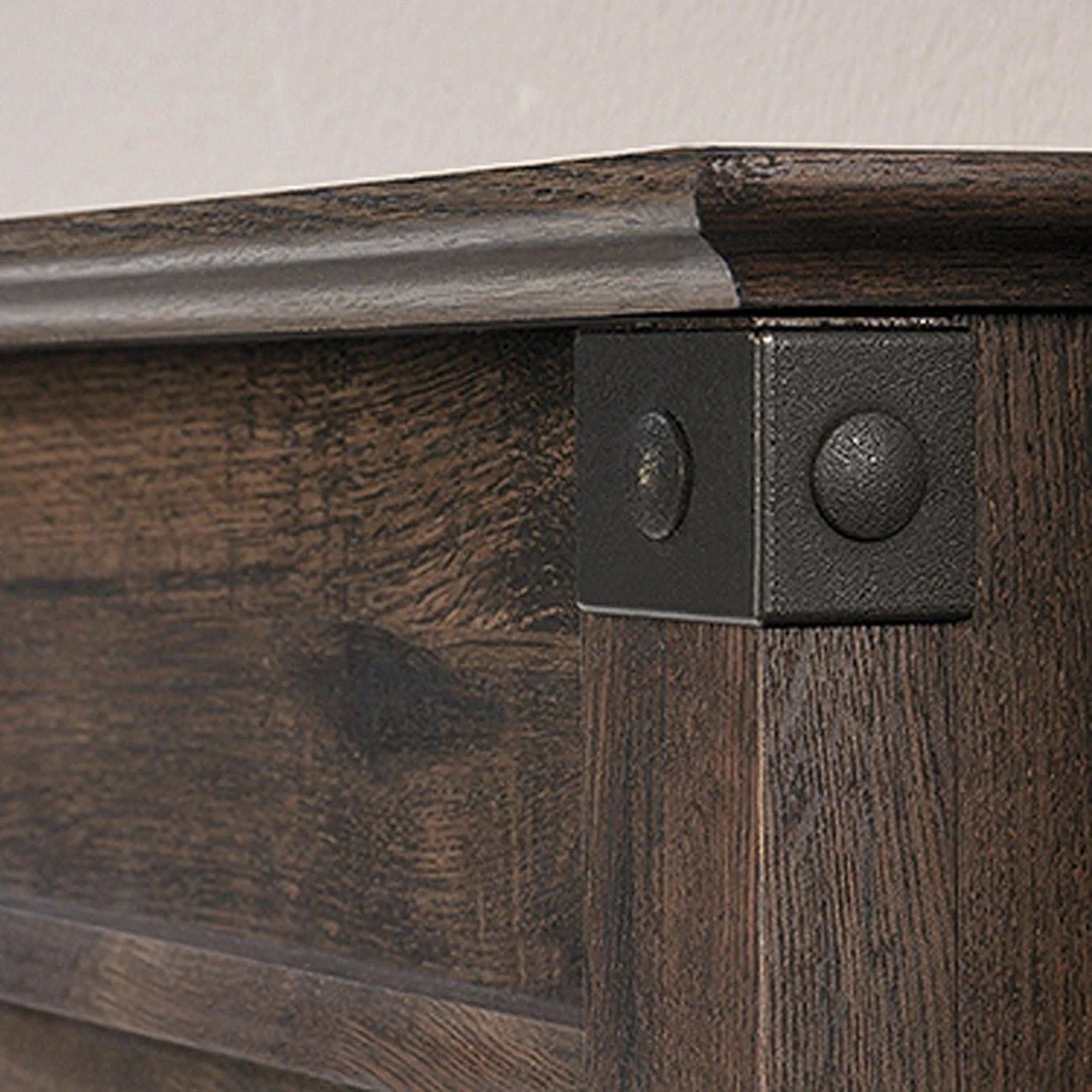 Full/Queen Headboard Coffee Oak D696406