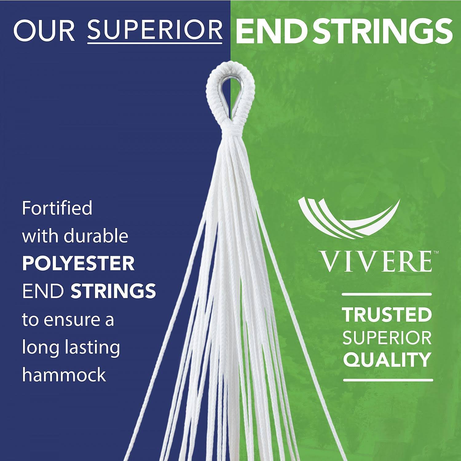 Royal Blue Polyester Hammock with Stand Q62954