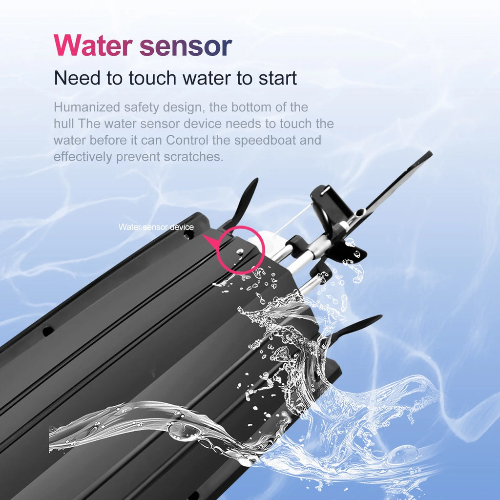 Remote Control Boat Toy with Low Battery Alarm H933