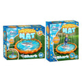 Orange & Blue Shark Sprinkler Spray Mat Water Toys S9464