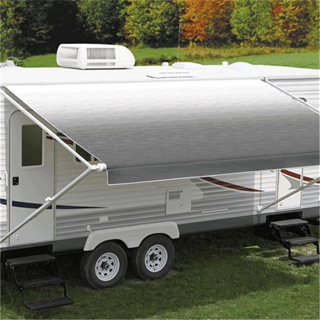 Silver Fade RV Awning Fabric V21022