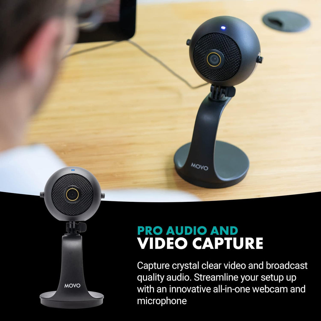 1080p HD Webcam and Condenser Microphone W6017