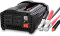200W 12V DC to 110V AC Car Power Inverter with Dual USB, Pack of 2 R337054