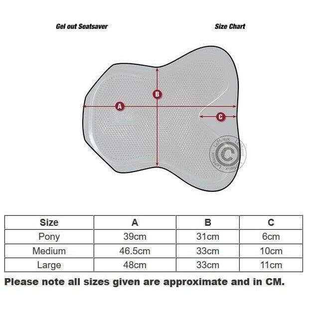 Brown Gel Seat Saver H37303
