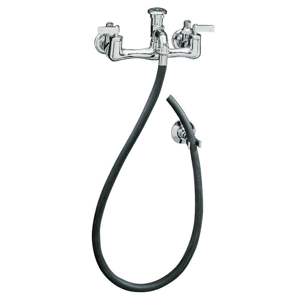 Polished Chrome Service Sink Faucet P585