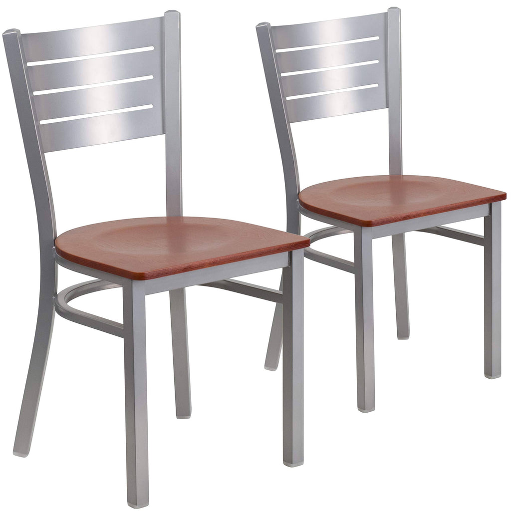 Silver Slat Chair, Seat, PK2 V5138