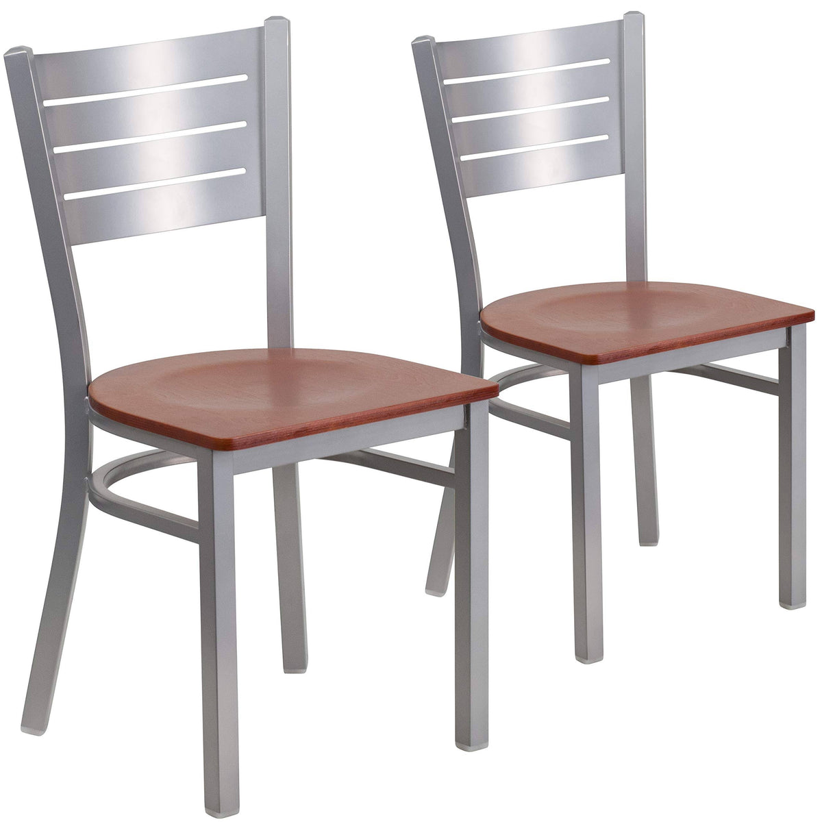 Silver Slat Chair, Seat, PK2 V5138