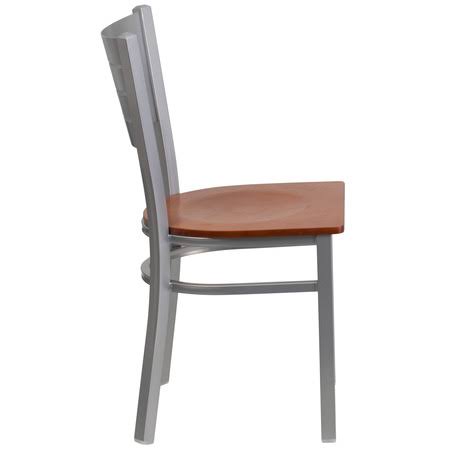 Silver Slat Chair, Seat, PK2 V5138