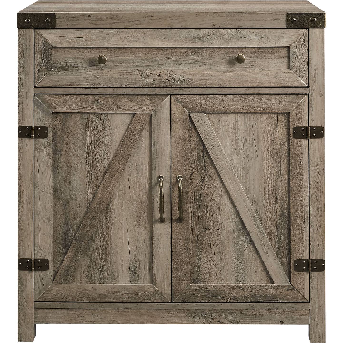Grey Wash Accent Cabinet B788100