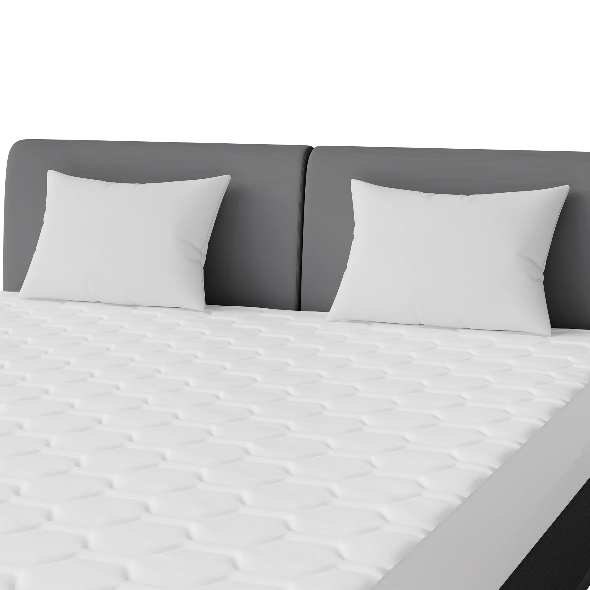 King Size Hypoallergenic Mattress Pad Protector with Deep Pockets U856638