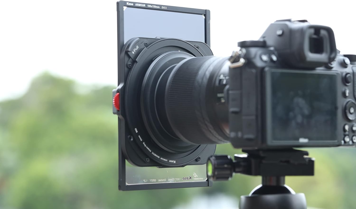 Magnetic Soft Grad Filter ND 1.2 4 Stop Optical Glass with Magnetic Frame H155