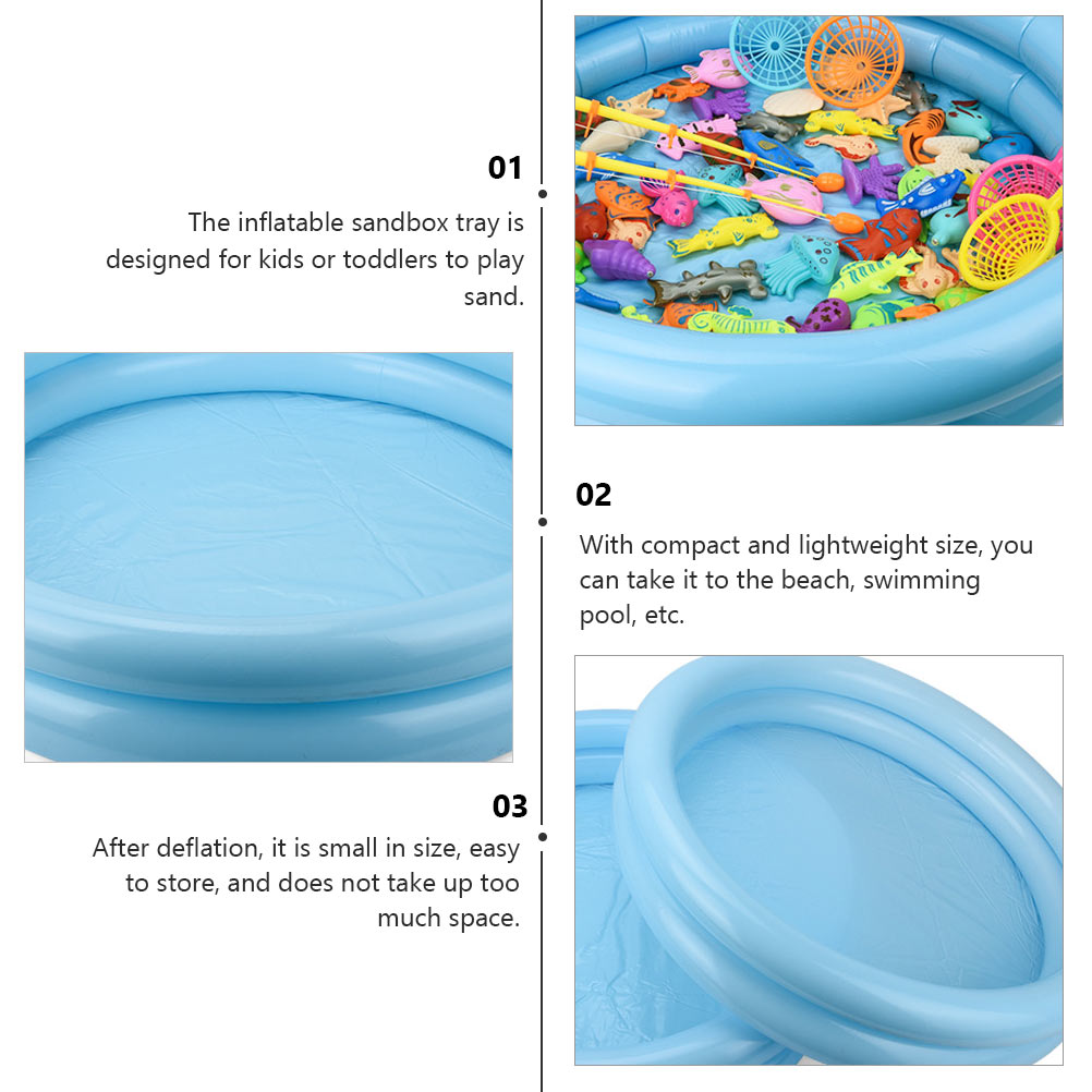 Inflatable Sand Tray Plastic Moldable Trays 2 Pcs U136