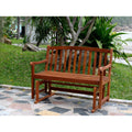 Acacia Hardwood Glider Bench V72244
