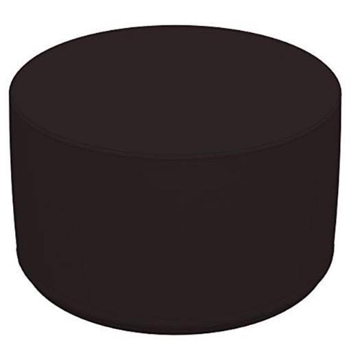 Black Round Ottoman A446442