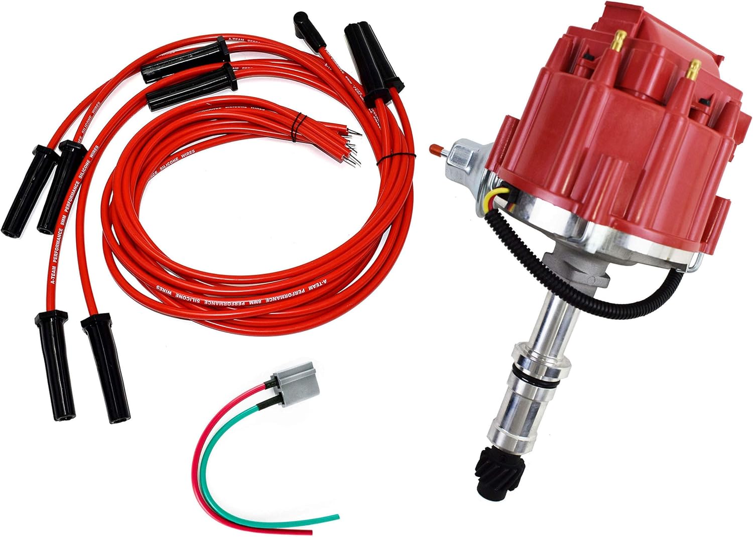 HEI Distributor 65,000 Volt Coil Red Cap T52519