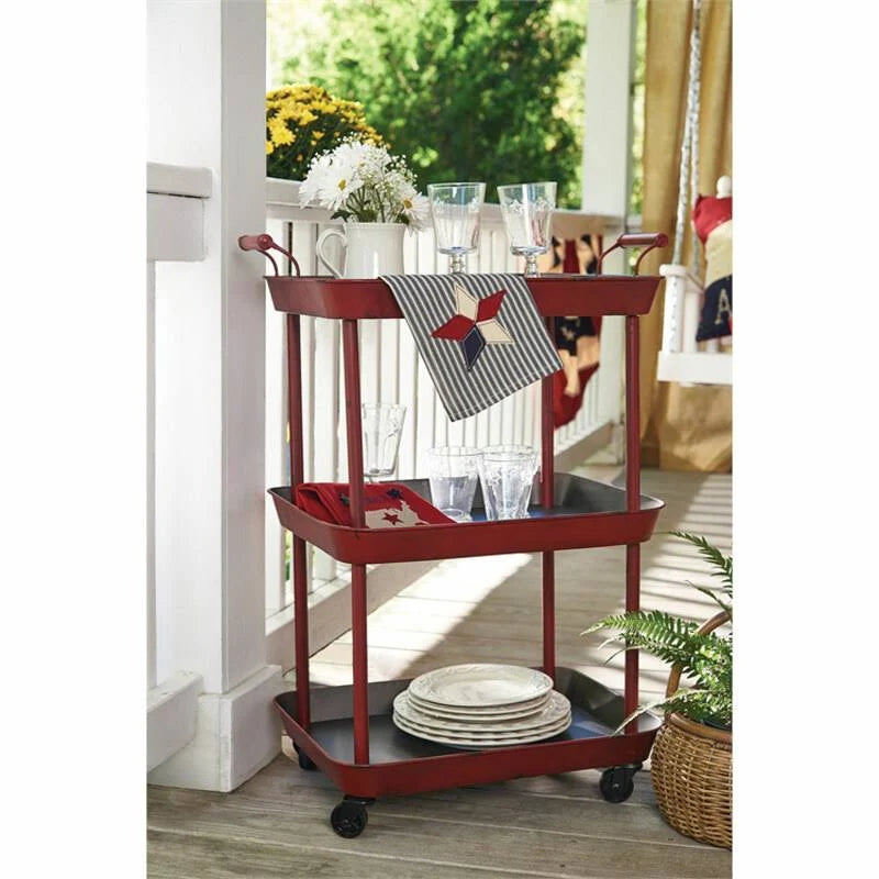 Red Utility Cart G223
