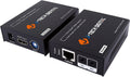 HDMI Extender by Single Cat 5E/6/7 up to 200ft with Dual IR and EDID Support Pack of 2 P842502