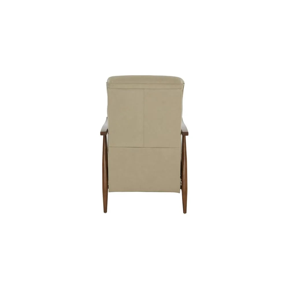 Cream Push Thru The Arms Recliner J631