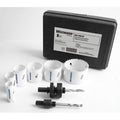8 Pc Bi-Metal Hole Saw Kit U145589