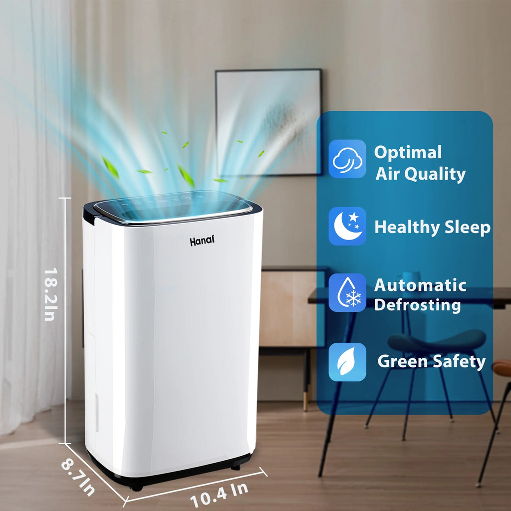22 Pints Portable Dehumidifier with Drain Hose Y71905