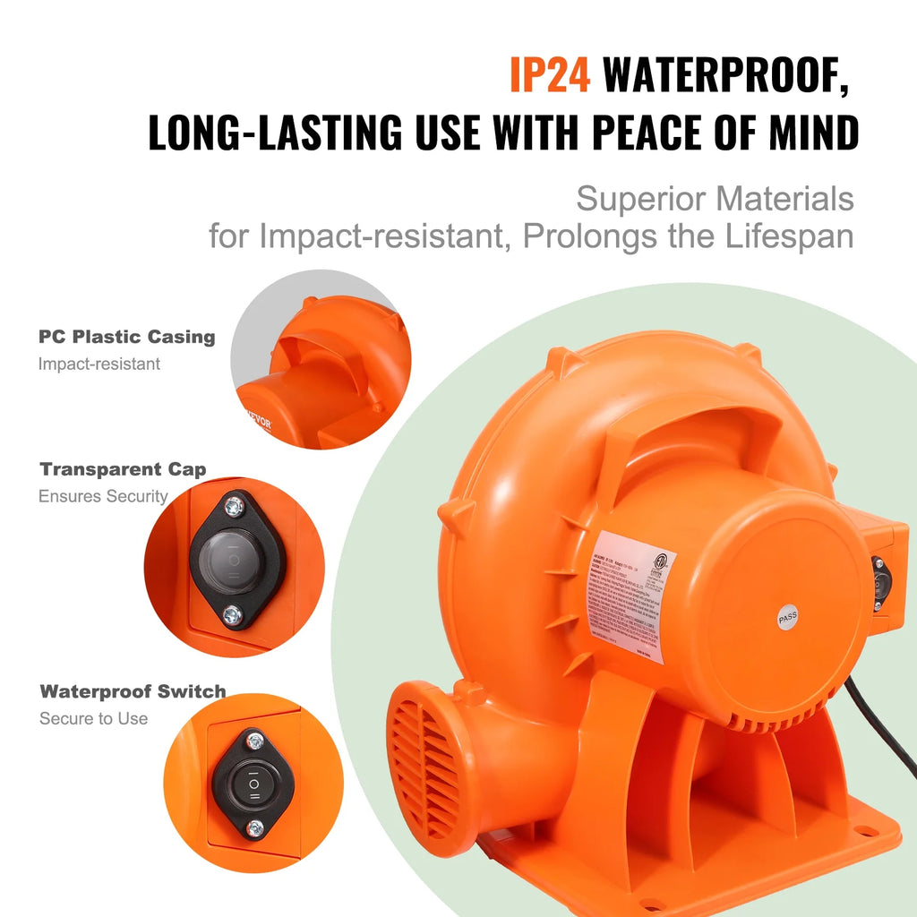 900W Commercial Air Blower for Inflatable Bounce House C431