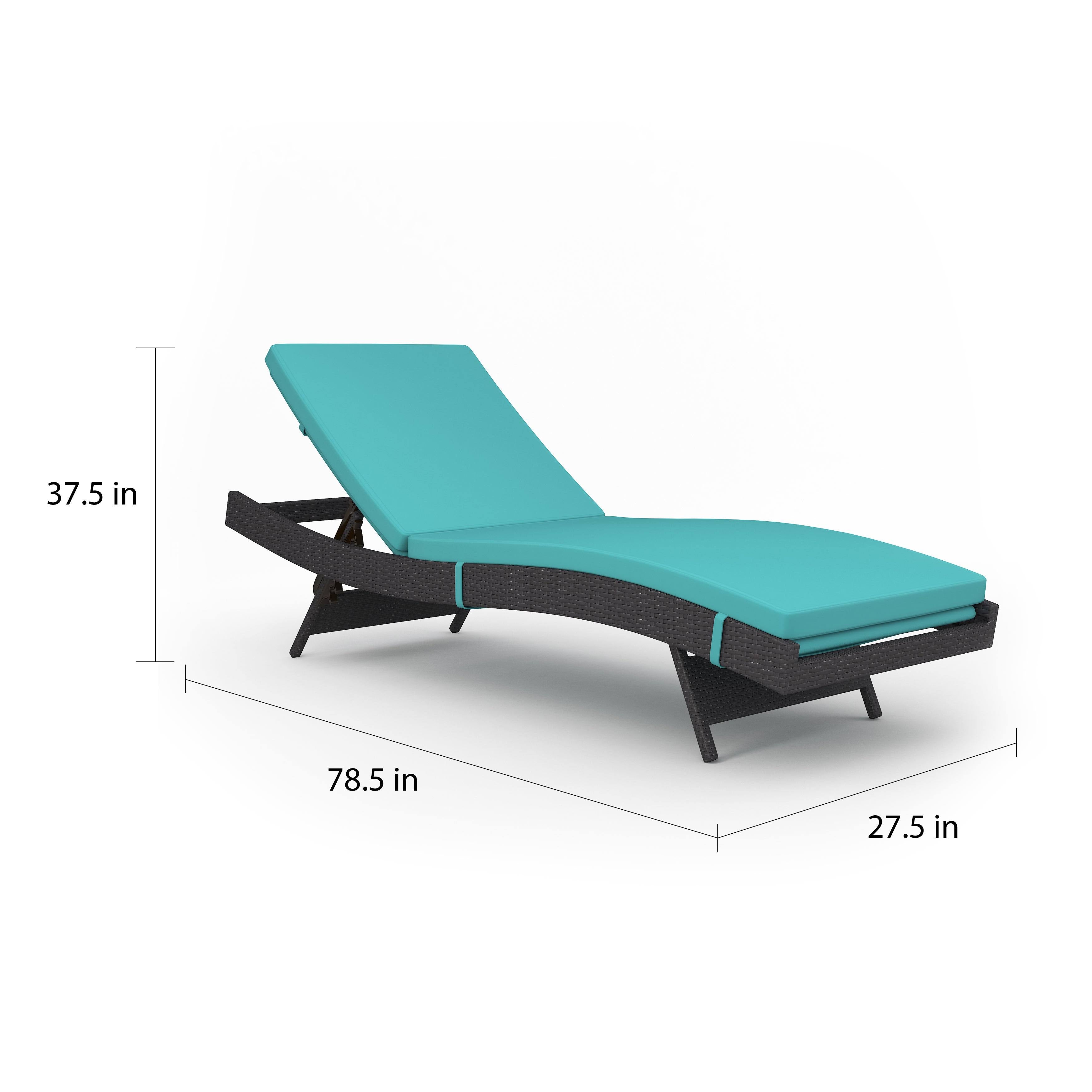 Brown Outdoor Patio Chaise A765881