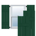 Real Wood Pine Board-n-Batten Shutters Q9968