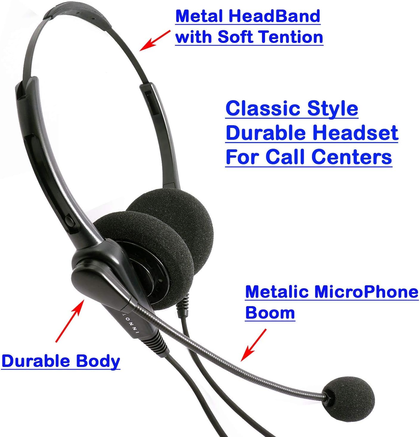 Binaural Noise Cancel Headset Z98734