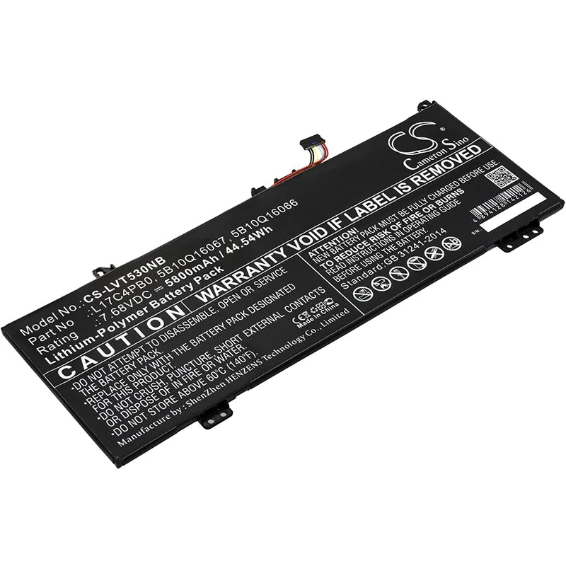 Battery Replacement for Ideapad Flex 14IWL (5800mAh/7.68V) P4600