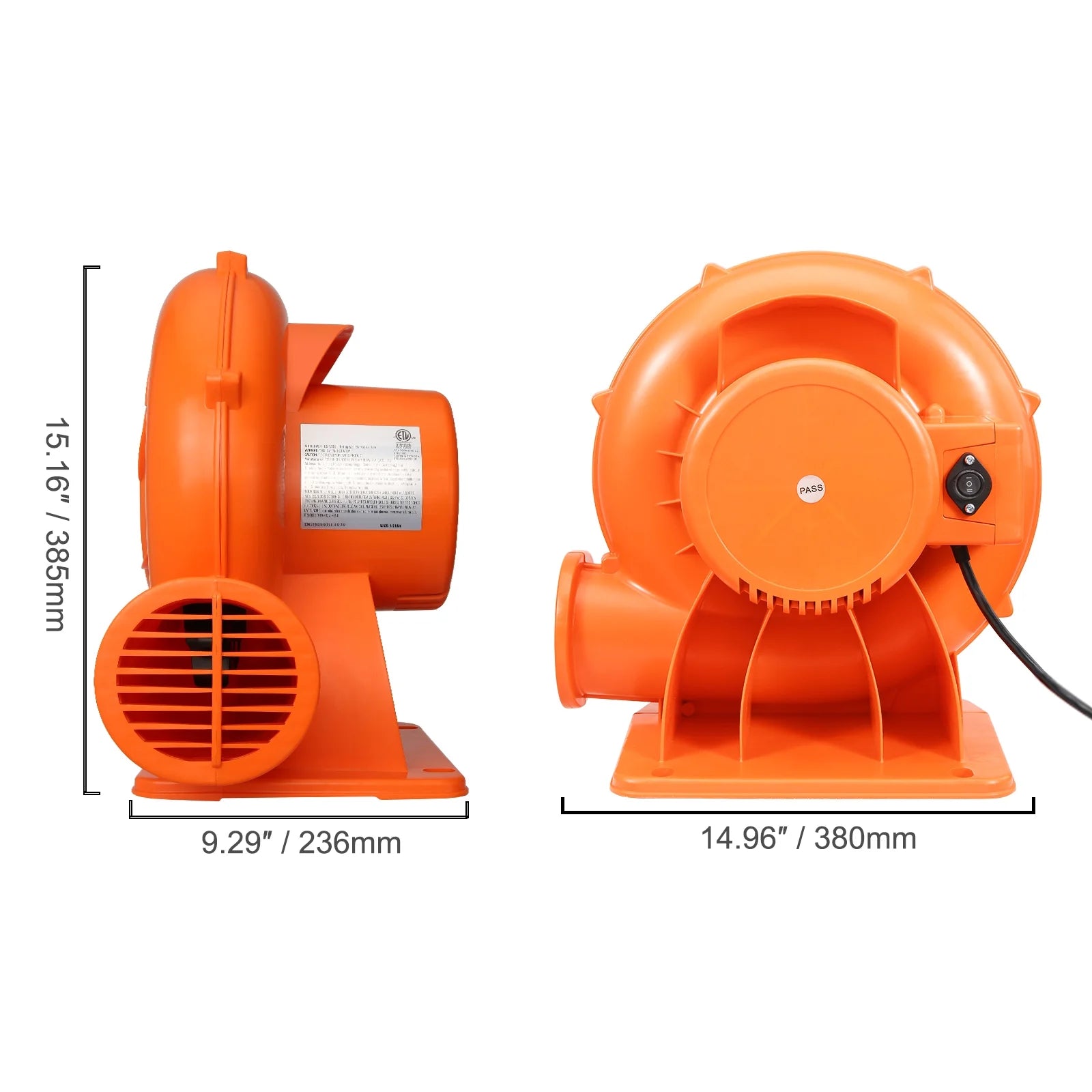 900W Commercial Air Blower for Inflatable Bounce House C431