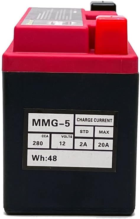 Lithium Ion Sealed Powersports Battery 12V 280 CCA D598