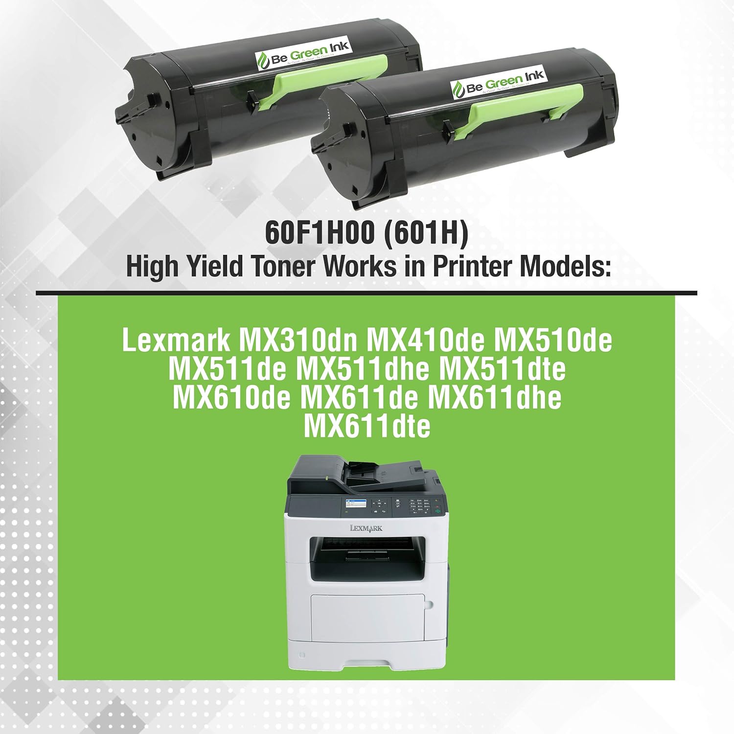 Compatible Toner Cartridge 2-Pack High Yield 10,000 Pages Y709