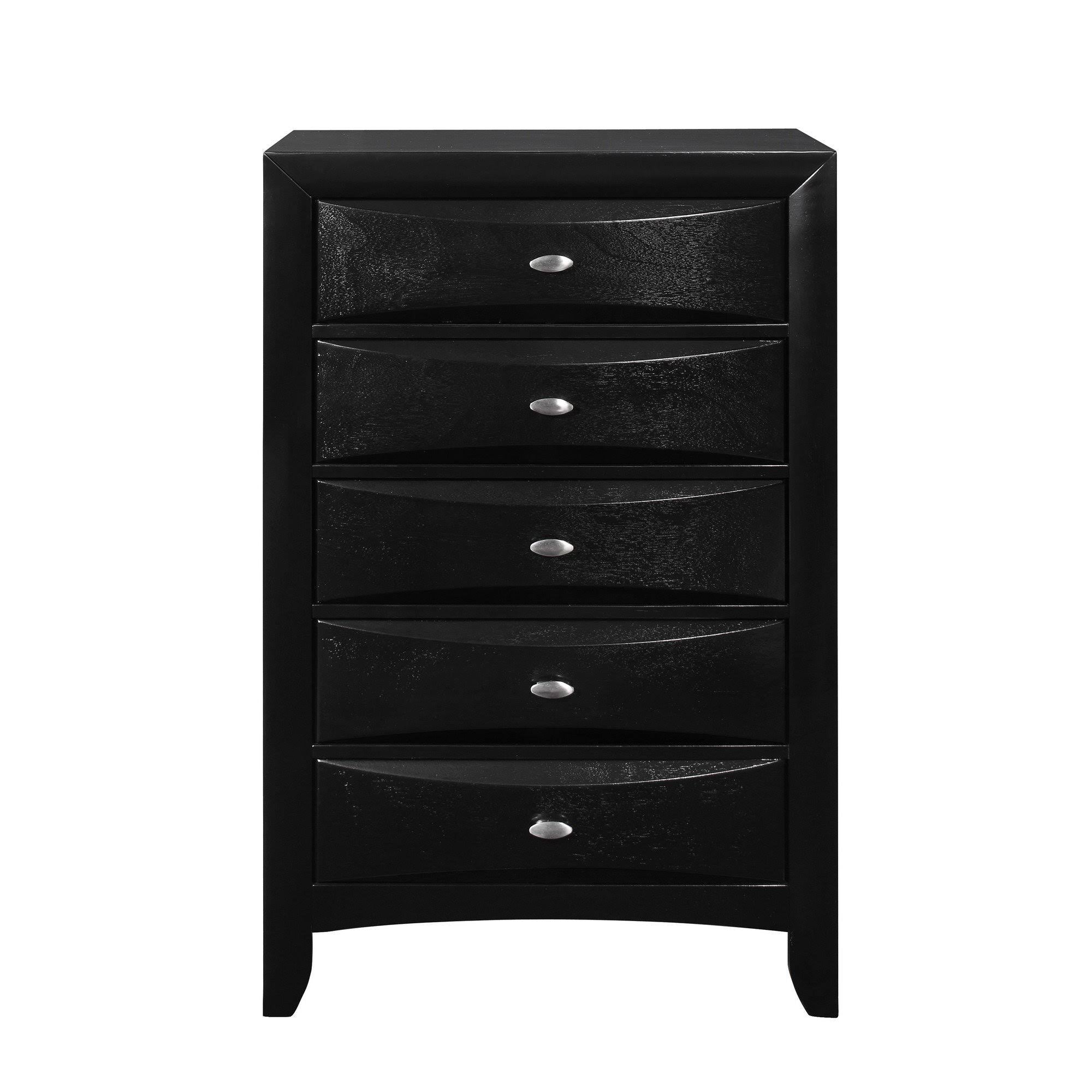 Black Chest with Drawer Z40648