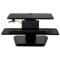 Height Adjustable Sit-Stand Desk Converter, 33 lbs Capacity P980435