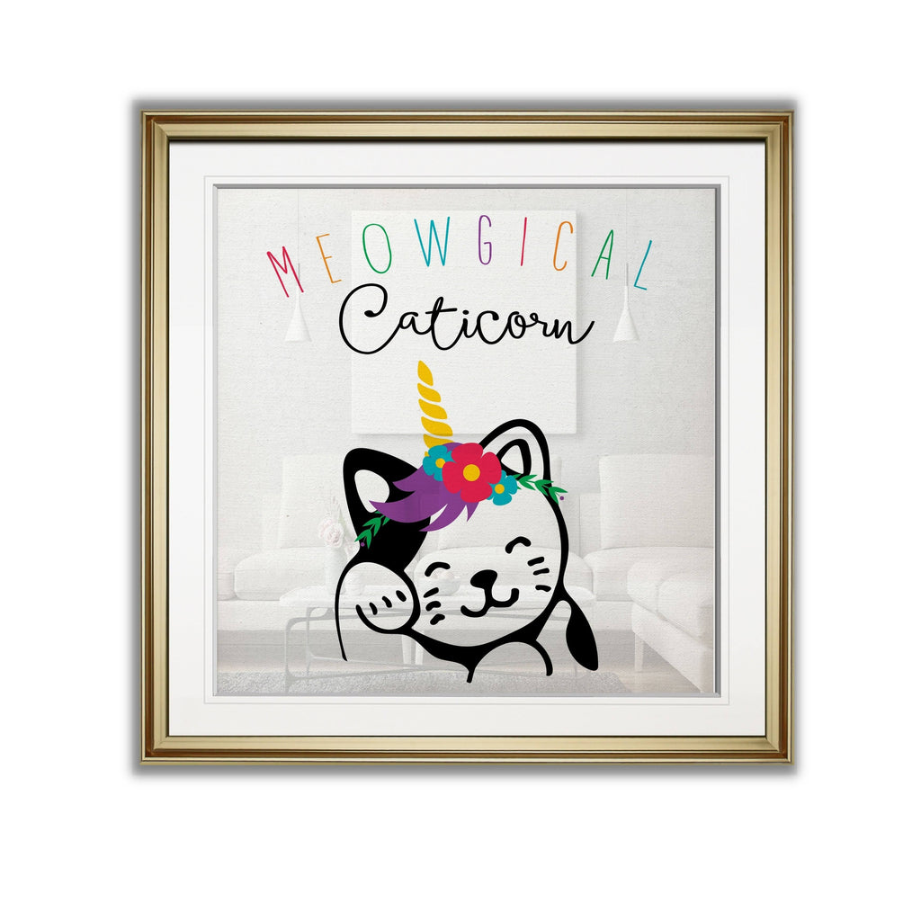 Framed Giclee Print 28x28 V906056