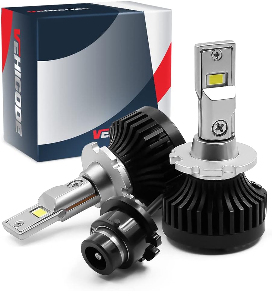 LED Headlight Conversion Kit 70W 8400Lms 6000K White (2 Pack) S434