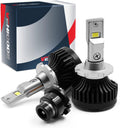 LED Headlight Conversion Kit 70W 8400Lms 6000K White (2 Pack) S434