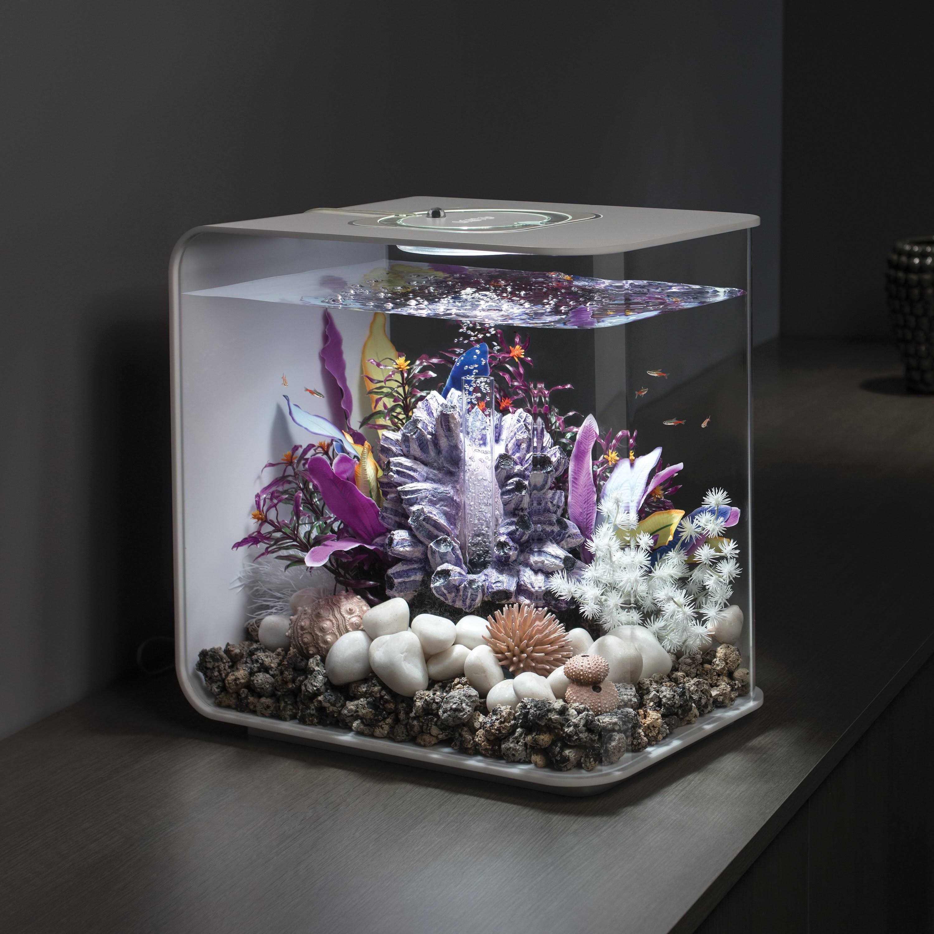 White 8 Gallon Aquarium Y11544