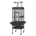 Wrought Iron Bird Cage with Play Top Q321
