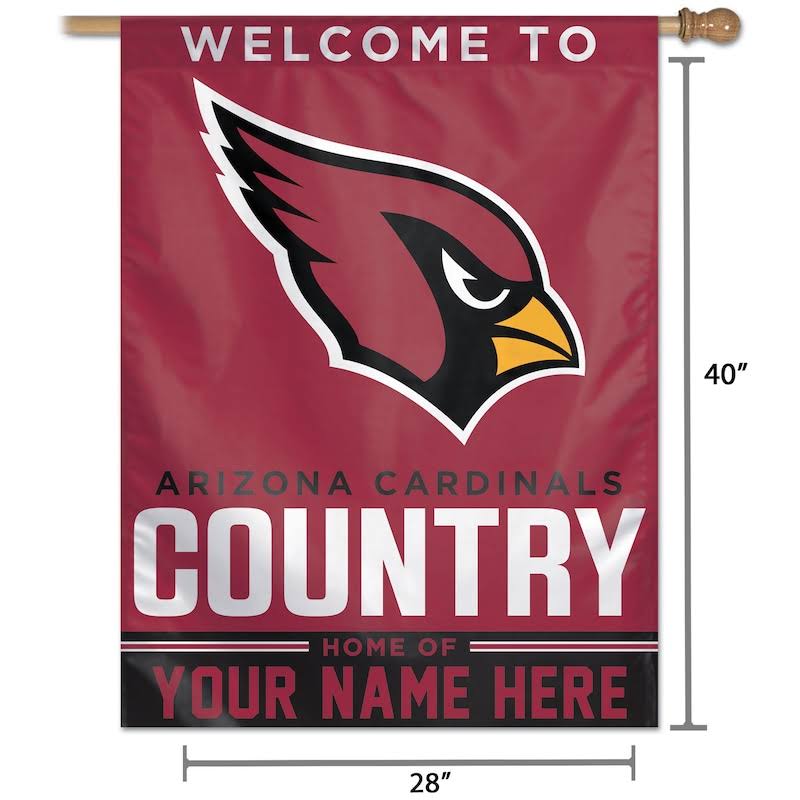 Arizona Cardinals 27 x 37 Vertical Banner R491883