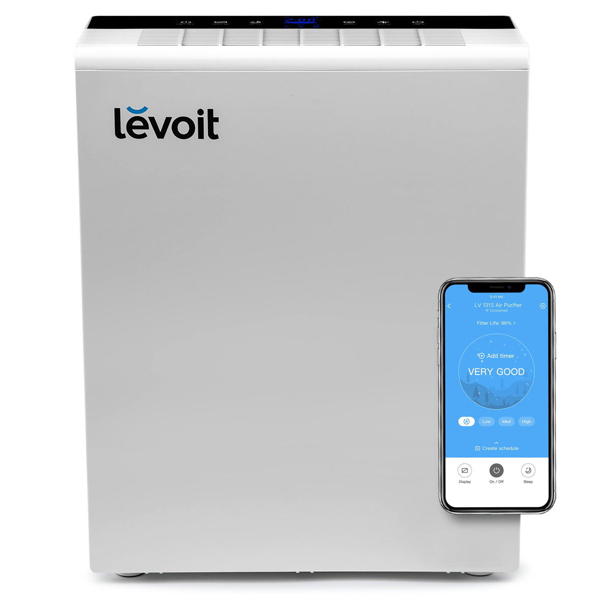 Smart WiFi Air Purifier with True HEPA Filter M160