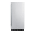 15-Inch 3.0 Cu. Ft. Commercial Outdoor Rated Compact Refrigerator - Stainless Steel B430