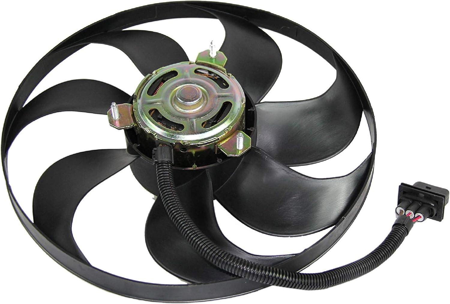 Left Driver Side Radiator Cooling Fan for Volkswagen Beetle, Pack of 2 K4763