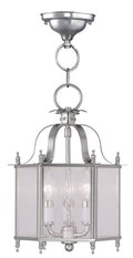 Brushed Nickel Convertible Chain Hang Ceiling Mount Light T26103